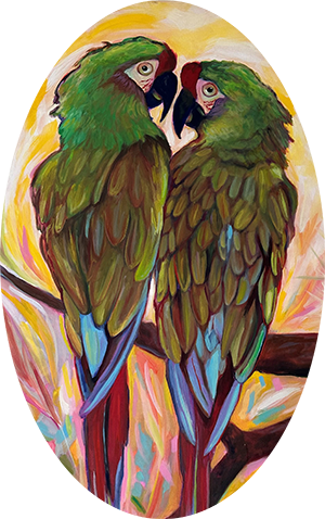 Two Parrots Logo